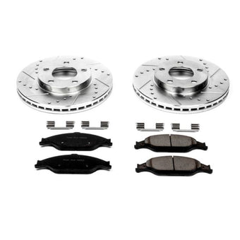 compare product Power Stop 99-04 Ford Mustang Front Z23 Evolution Sport Brake Kit