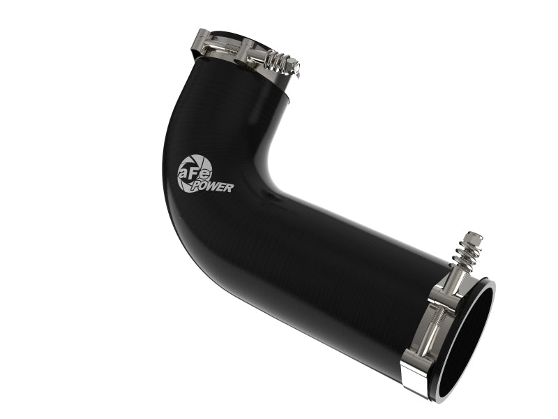 aFe 08 - 10 Ford Trucks V8 - 6.4L (td) BladeRunner 3 IN Aluminum Hot Charge Pipe - Black - My Store