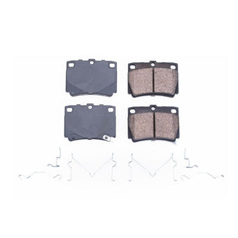 compare product Power Stop 97-04 Mitsubishi Montero Sport Rear Z17 Evolution Ceramic Brake Pads w/Hardware