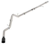 aFe Large Bore - HD 3in 409SS DPF - Back 20 - 21 GM Trucks L6 - 3.0L (td) LM2 - Black Tip - My Store