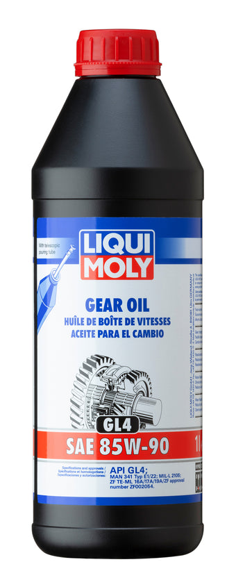 compare product LIQUI MOLY 1L Gear Oil (GL4) SAE 85W90