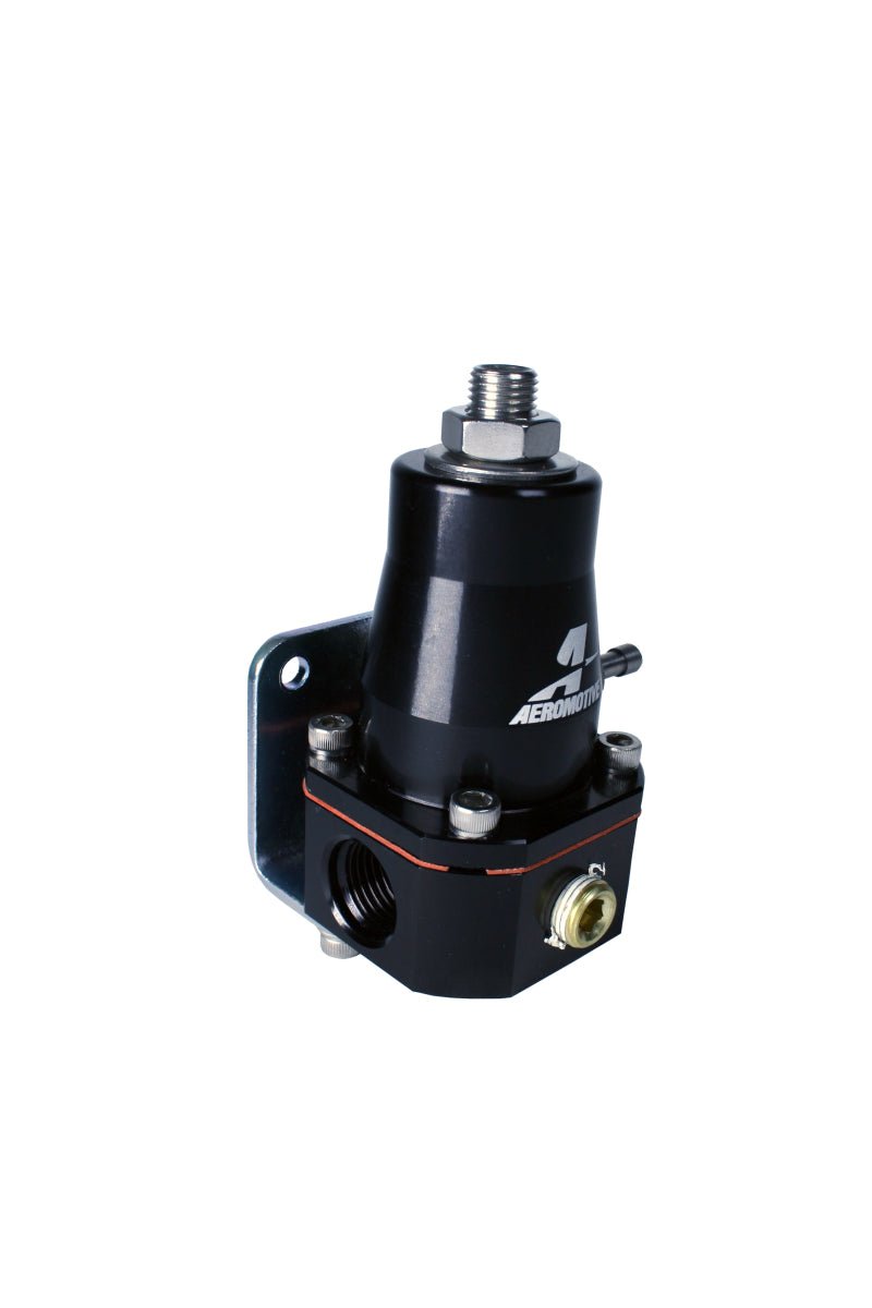 Aeromotive Adjustable Regulator Billet EFI Bypass - (2) - 6 Inlets/(1) - 6 Return - Black - My Store
