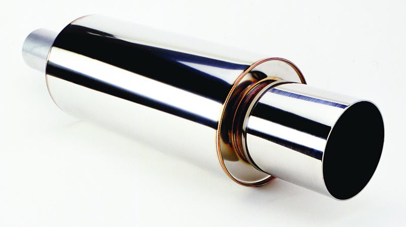 HKS Universal SS Hi - Power Muffler (120mm tip / 75mm piping) (SUS304 NO COATING) - My Store
