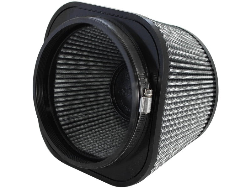 aFe Magnum FLOW Universal Air Filter w/Pro DRY S 7 - 1/8IN F x (8 - 3/4 x 8 - 3/4 )IN B x 7IN T x 5 - 3/4IN - My Store