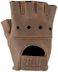 Kuryakyn Leather By River Road Buster Vintage Shorty Gloves Black - Medium - My Store