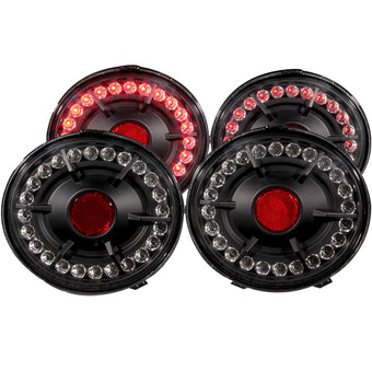 compare product ANZO 2005-2010 Chevrolet Corvette LED Taillights Black 4pc