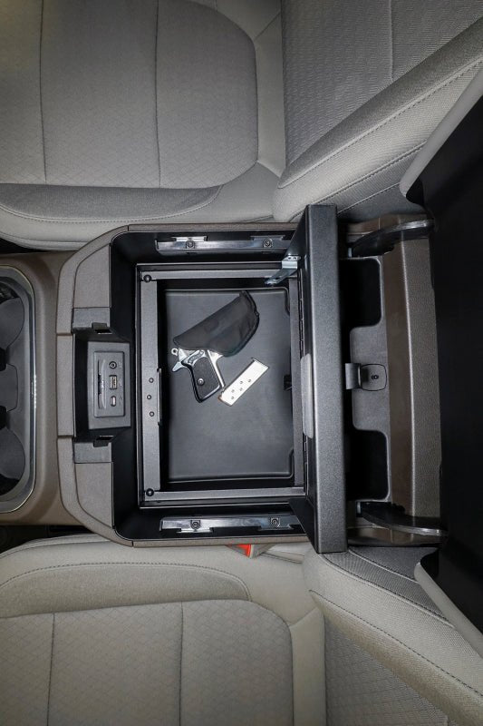 Tuffy Console Safe W/ Combo Lock For Chevrolet Silverado And Gmc Sierra W/ Flow Thru Console - My Store