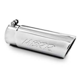 compare product MBRP Universal Tip 4.5in O.D. Dual Wall Angled 3in inlet 8in length T304