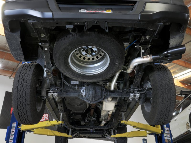 aFe 2024+ Ford Ranger L4 - 2.3L (t) Vulcan Series 2.5in to 3in Cat - Back Exhaust w/ Black Tip - My Store