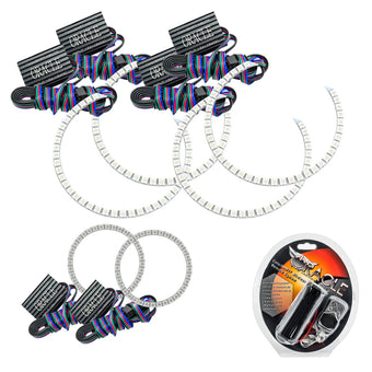 compare product Oracle Jeep Grand Cherokee 11-13 Triple Halo Kit - ColorSHIFT