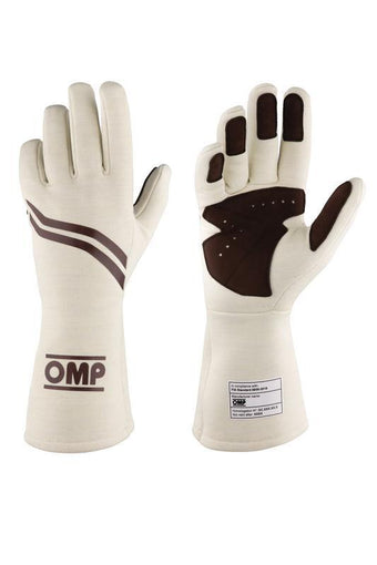 compare product OMP DIJON GLOVES FIA 8856-2018 my2025 CREAM SZ S