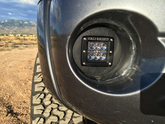 compare product Cali Raised 2005-2011 Toyota Tacoma Led Fog Light Pod Rep Brackets Kit - Brackets W/ 18W Pods