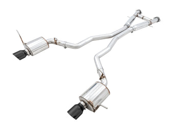 compare product AWE Tuning 2020 Jeep Grand Cherokee SRT Touring Edition Exhaust - Diamond Black Tips
