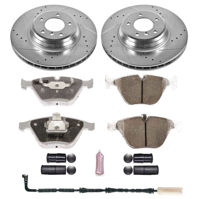 Power Stop 2009 BMW 335d Front Z26 Street Warrior Brake Kit - My Store