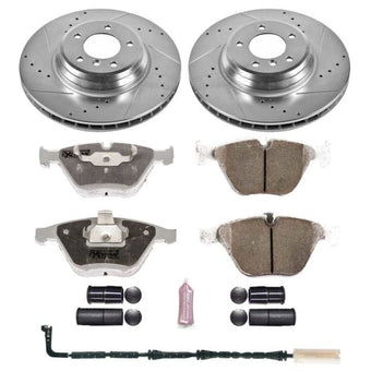 compare product Power Stop 2009 BMW 335d Front Z26 Street Warrior Brake Kit