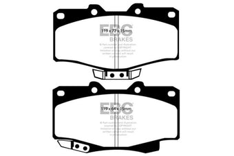 compare product EBC 90-91 Toyota 4 Runner 2.4 Greenstuff Front Brake Pads