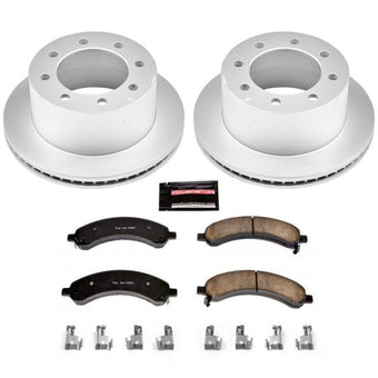 compare product Power Stop 03-08 Chevrolet Express 3500 Rear Z17 Evolution Geomet Coated Brake Kit