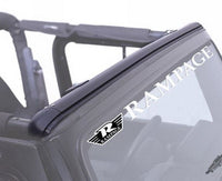 Rampage 1997 - 2006 Jeep Wrangler(TJ) Windshield Channel - Black - My Store
