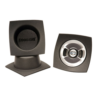 compare product DEI Speaker Baffles 5.25in Round 6.5in Wide 6.5 Height 2.5in Deep Pair