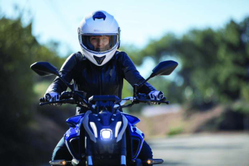 Sena Technologies Outforce Full Face Bluetooth Helmet Glossy White - Large - My Store