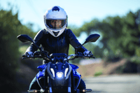 Sena Technologies Outforce Full Face Bluetooth Helmet Glossy White - Large - My Store