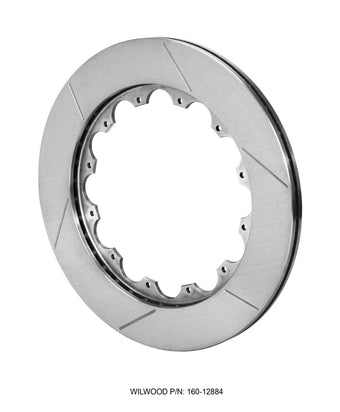 compare product Wilwood Rotor-GTS36 Vented Iron-Non Directional 14.00 x .810 - 12 on 8.75in