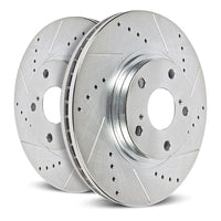 Power Stop 21 - 22 Ford F - 150 350mm Rear Drilled & Slotted Rotor (Pair) - My Store