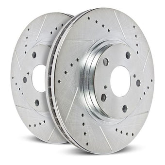 compare product Power Stop 20-21 Lincoln Aviator Front Drilled & Slotted Rotor (Pair)