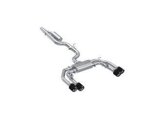 compare product MBRP 2022+ Audi S3 3in Cat Back w/ Quad Carbon Fiber Tips- T304
