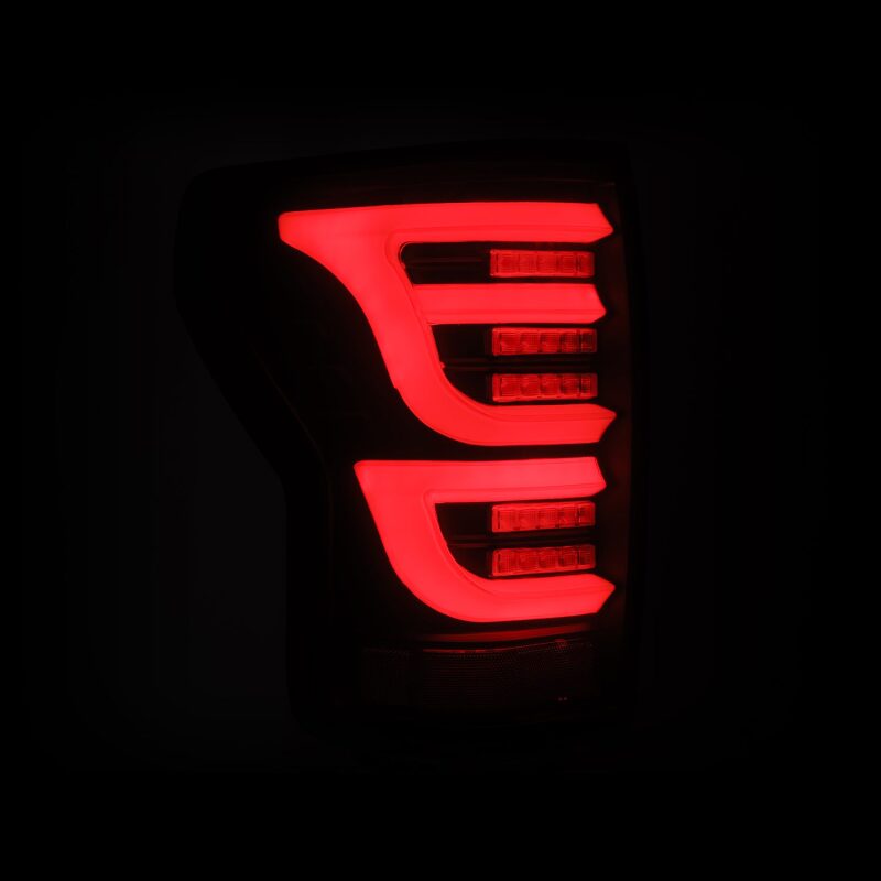 AlphaRex 07 - 13 Toyota Tundra LUXX - Series LED Tail Lights Black - My Store