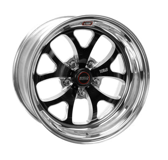 compare product Weld S76 17x7 / 5x4.75 BP / 4.8in. BS Black Wheel (Medium Pad) - Non-Beadlock