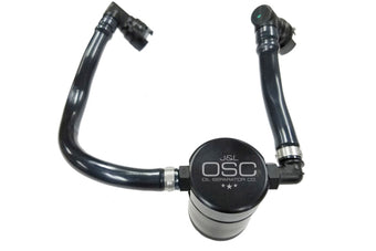 compare product J&L 2018-2023 Ford Mustang GT Passenger Side Oil Separator 3.0 - Black Anodized
