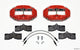 Wilwood D8 - 6 Front Caliper Kit Red Corvette C2 / C3 65 - 82 - My Store