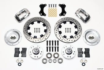 compare product Wilwood Forged Dynalite Front Kit 12.19in Drilled-Polished WWE ProSpindle