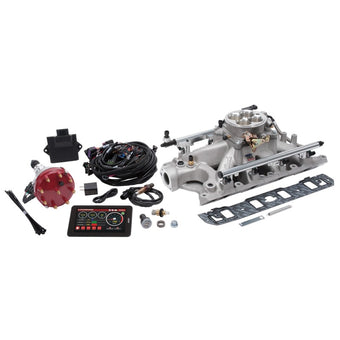 compare product Edelbrock Pro Flo 4 EFI System Seq Port Ford 351W 625 Max HP 35lb/hr Satin Finish