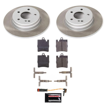 compare product Power Stop 10-11 Mercedes-Benz SLK350 Rear Semi-Coated Rotor Kit