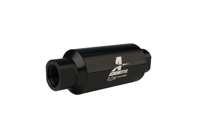 Aeromotive In - Line Filter - AN - 10 - Black - 100 Micron - My Store