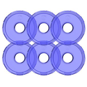 compare product KC HiLiTES Cyclone V2 LED - Replacement Lens - Blue - 6-PK