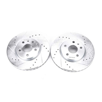 compare product Power Stop 2010 Buick Allure Front Evolution Drilled & Slotted Rotors - Pair