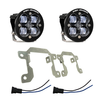 compare product Baja Designs Ford/Subaru SAE Squadron Fog Light Pocket Kit - White