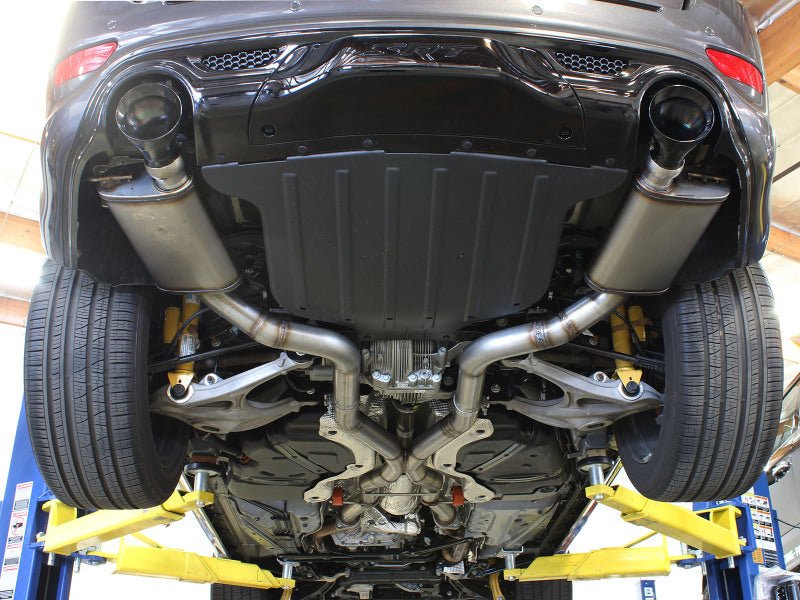 aFe MACHForce XP Cat - Back Exhaust Stainless No Tips 12 - 15 Jeep Grand Cherokee SRT/SRT - 8 V8 Hemi 6.4L - My Store