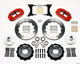 Wilwood Narrow Superlite 6R Front Hub Kit 12.88in Red 79 - 87 GM G Body - My Store