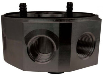 compare product Moroso Chevrolet Big Block Gen V/VI Oil Filter Adapter - Oil Cooler
