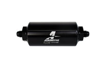 Aeromotive In - Line Filter - (AN - 6 Male) 10 Micron Microglass Element Bright Dip Black Finish - My Store