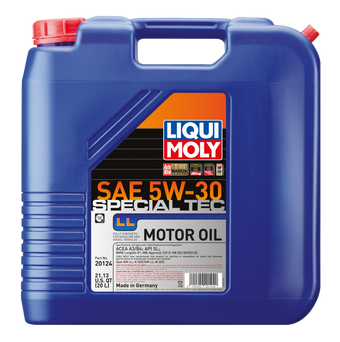 compare product LIQUI MOLY 20L Special Tec LL Motor Oil SAE 5W30
