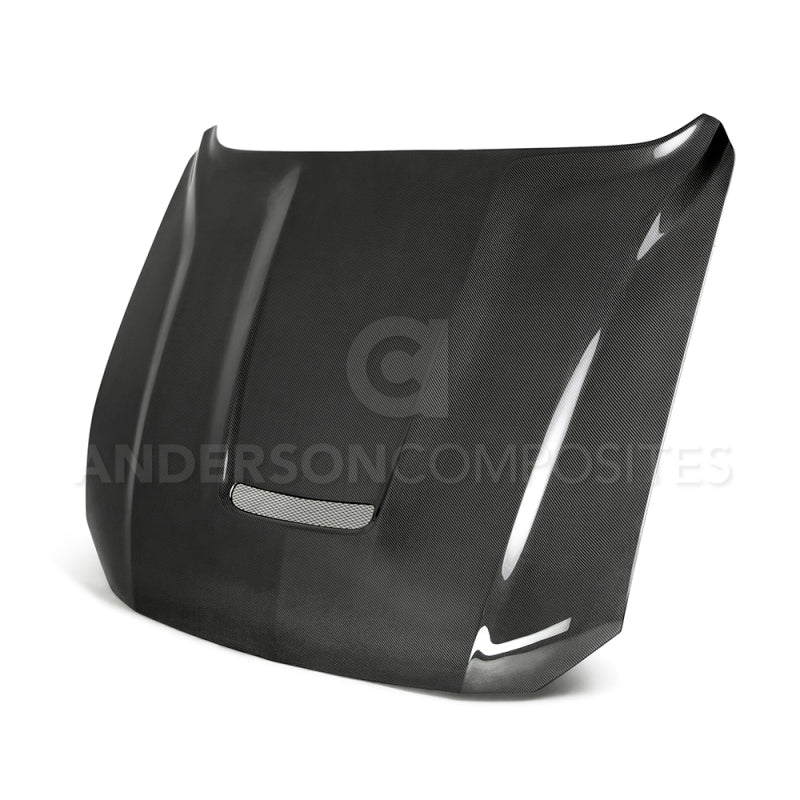 Anderson Composites 2018 Ford Mustang Type - GR Double Sided Carbon Fiber Hood - My Store