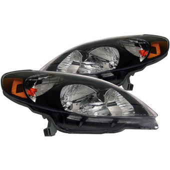 compare product ANZO 2003-2008 Toyota Matrix Crystal Headlights Black