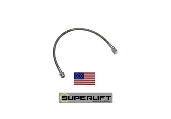 compare product Superlift 66-77 Ford Bronco w/ 3-6in Lift Kit (Single) Bullet Proof Brake Hose