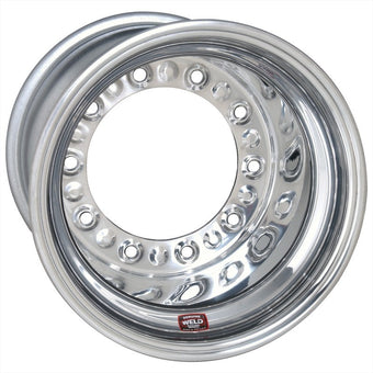 compare product Weld Wide 5 HS Direct Mount 15x14 / 5x10.25 BP / 5in. BS Polished Assembly - No Beadlock