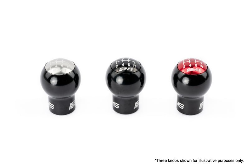 AMS Performance Subaru WRX/STi 6 - Speed Billet Shift Knob (Incl Red, Black, & Gunmetal Cap) - My Store